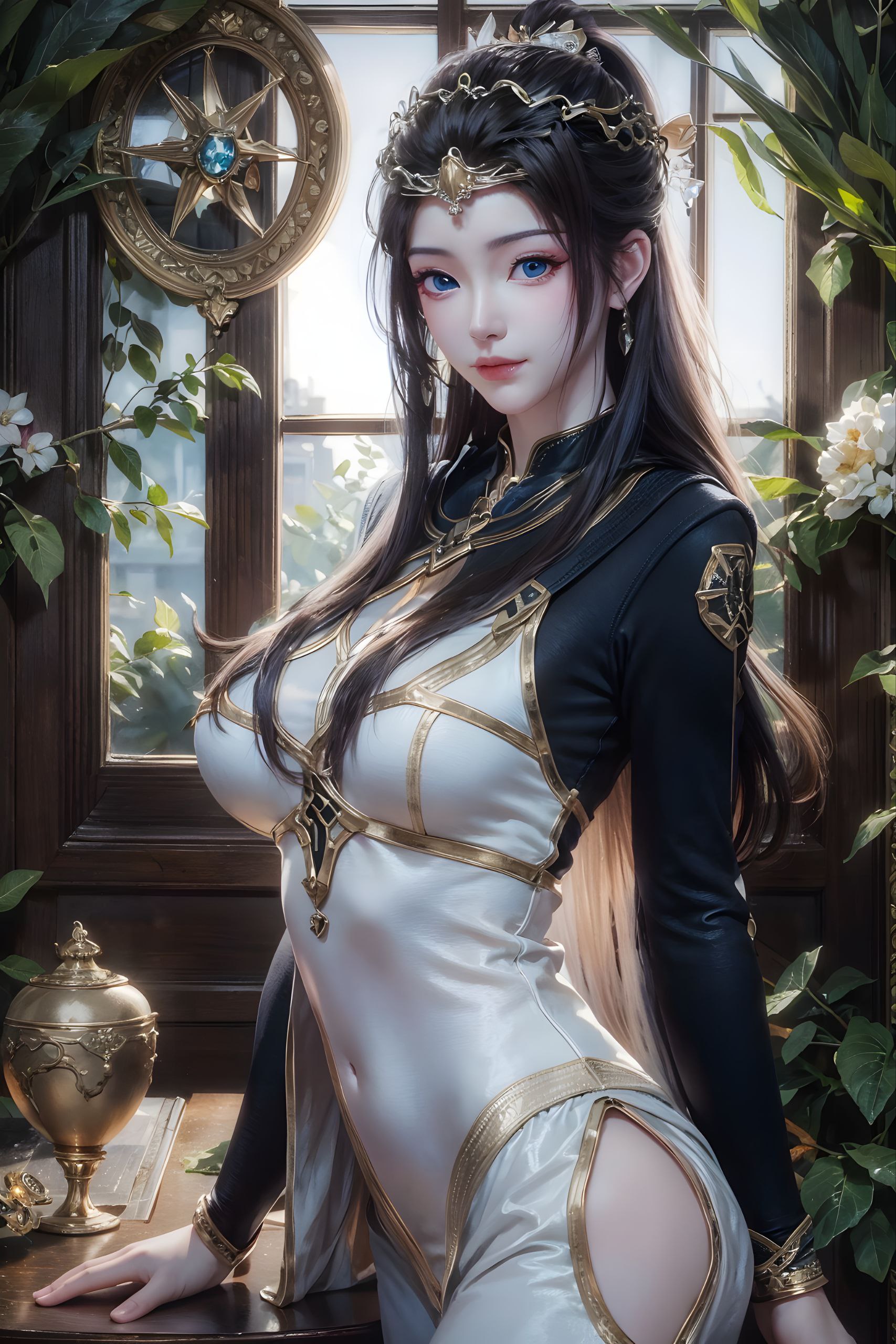 它的背后隐